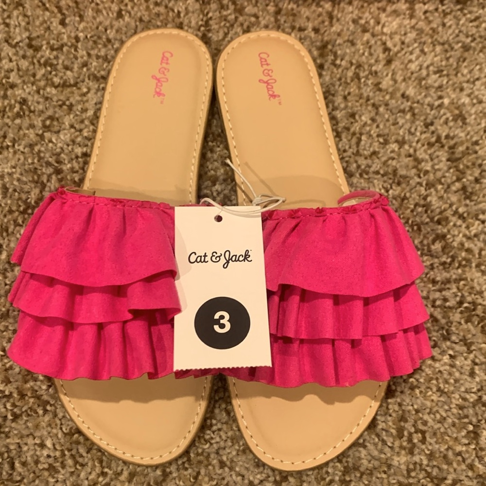 Cat and Jack Girls ‘Gwen’ Open Toe Sandals